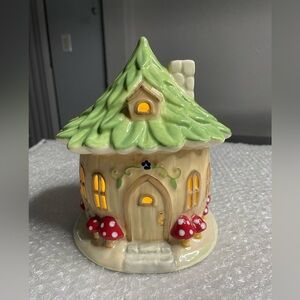 Lenox Lit  Gnome House Figurine